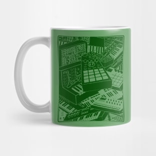 Synthesizers and electronic music instruments for musician Mug